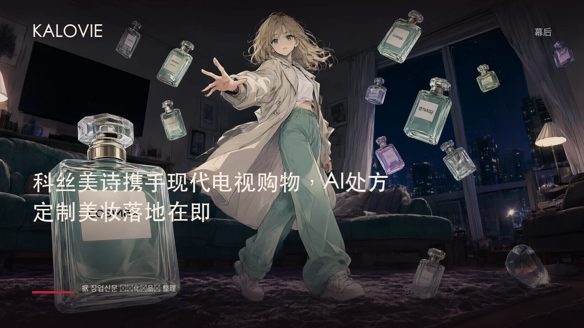 科丝美诗携手现代电视购物，AI处方定制美妆落地在即