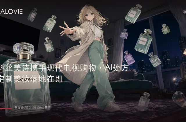 科丝美诗携手现代电视购物，AI处方定制美妆落地在即