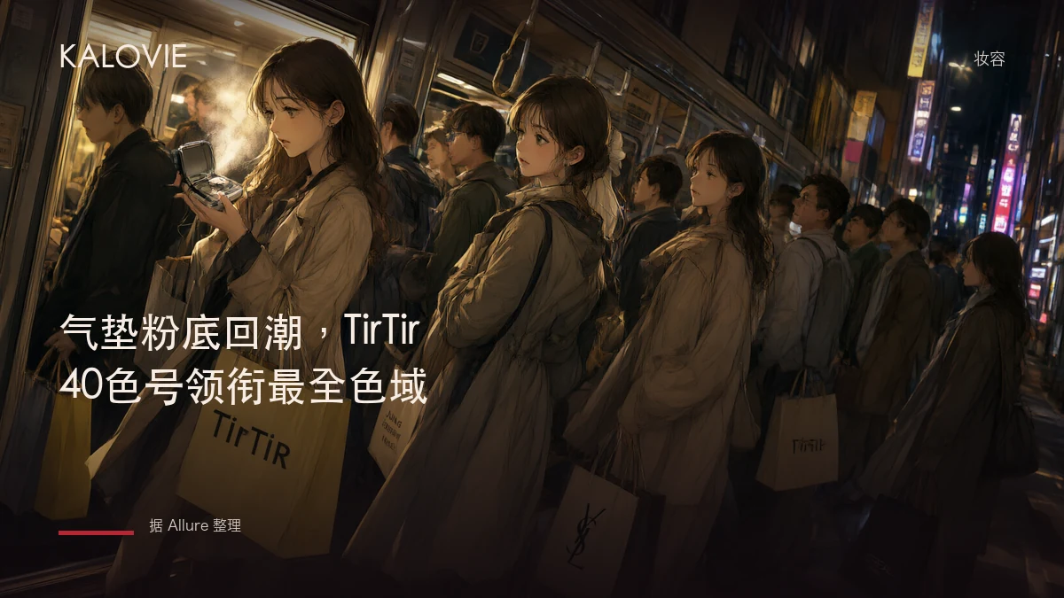 气垫粉底回潮，TirTir 40色号领衔最全色域