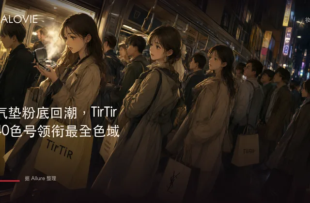 气垫粉底回潮，TirTir 40色号领衔最全色域