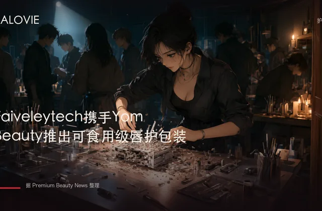 Faiveleytech携手Yom Beauty推出可食用级唇护包装