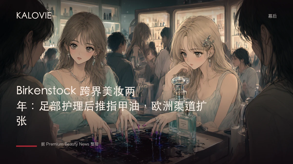 Birkenstock 跨界美妆两年：足部护理后推指甲油，欧洲渠道扩张