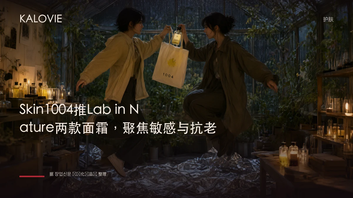 Skin1004推Lab in Nature两款面霜，聚焦敏感与抗老