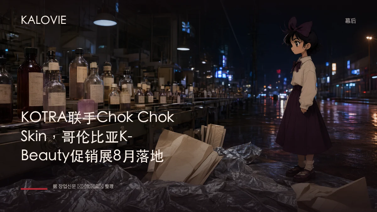 KOTRA联手Chok Chok Skin，哥伦比亚K-Beauty促销展8月落地