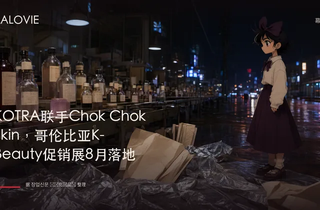 KOTRA联手Chok Chok Skin，哥伦比亚K-Beauty促销展8月落地