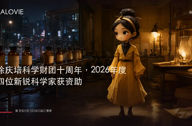 徐庆培科学财团十周年，2026年度四位新锐科学家获资助