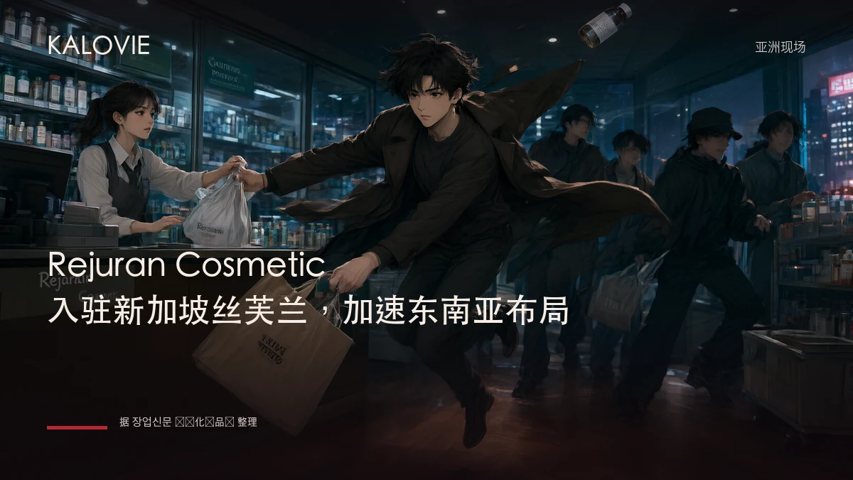 Rejuran Cosmetic 入驻新加坡丝芙兰，加速东南亚布局