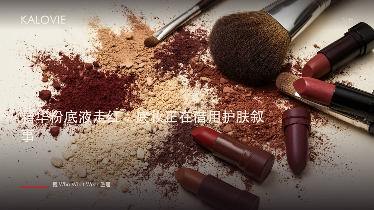 精华粉底液走红：底妆正在借用护肤叙事