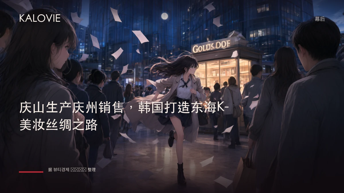 庆山生产庆州销售，韩国打造东海K-美妆丝绸之路