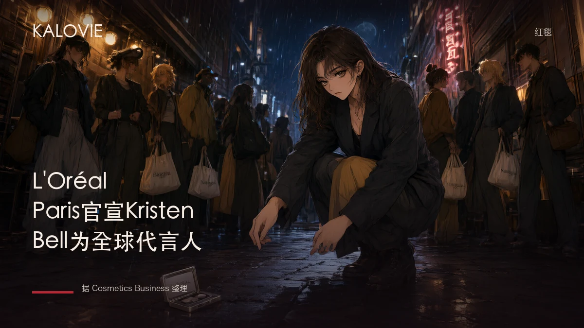 L'Oréal Paris官宣Kristen Bell为全球代言人