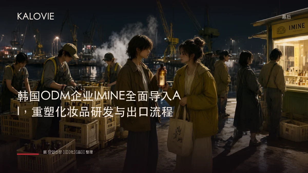 韩国ODM企业IMINE全面导入AI，重塑化妆品研发与出口流程