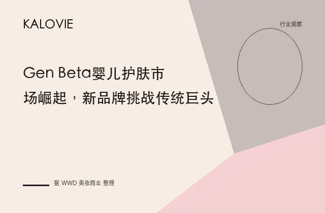 Gen Beta婴儿护肤市场崛起，新品牌挑战传统巨头