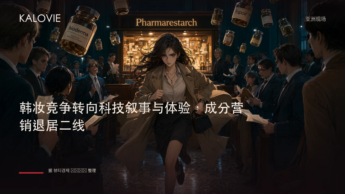 韩妆竞争转向科技叙事与体验，成分营销退居二线